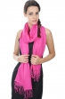 Cashmere & Zijde accessoires stola platine intensief roze 201 cm x 71 cm